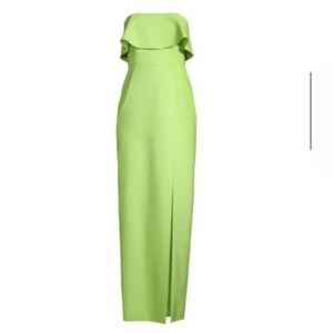 Aidan by Aidan Mattox
Strapless Crepe Column Gown